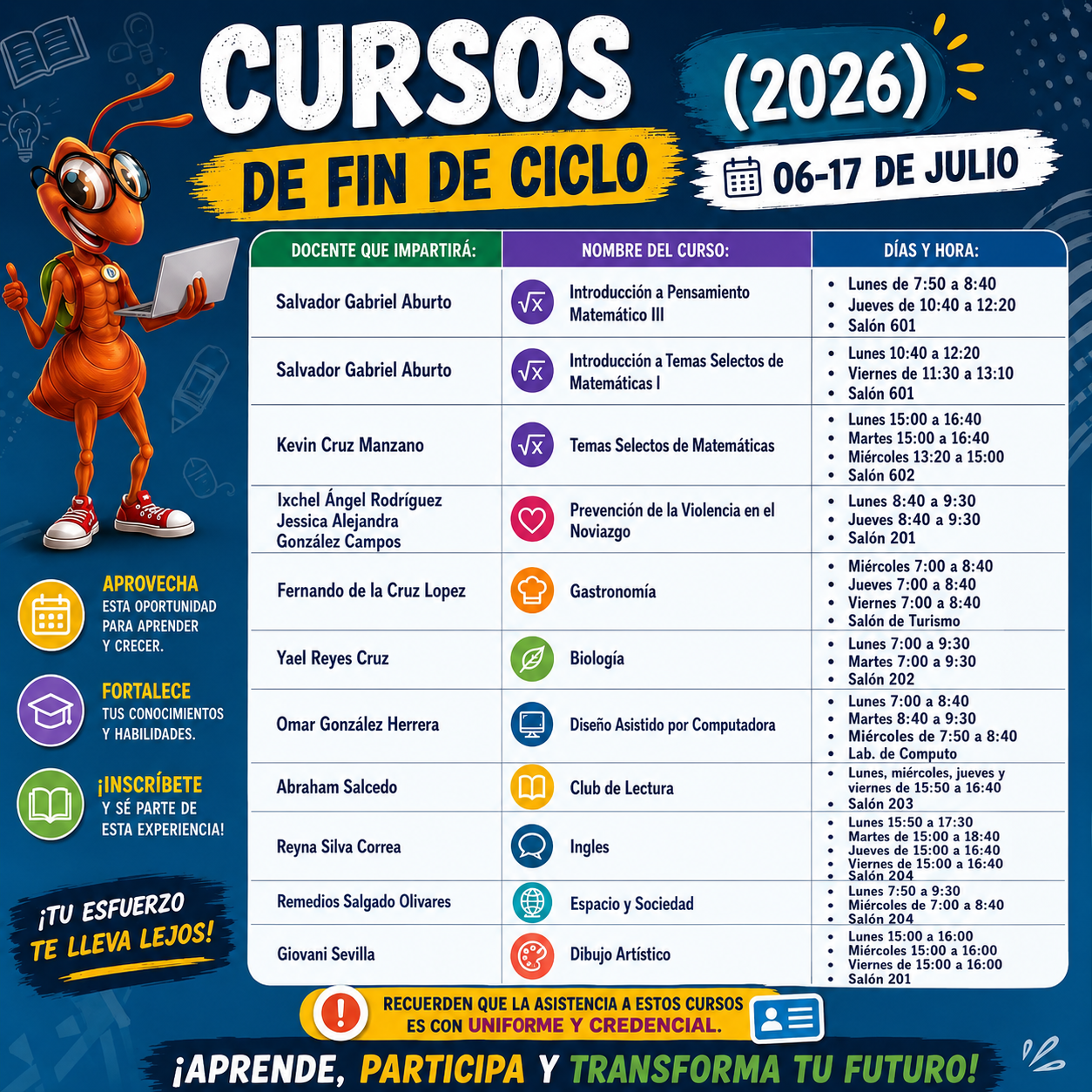 Anuncio Importante
